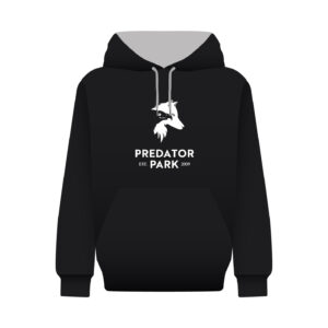 Unisex Predator Park Black & Grey Hoodie