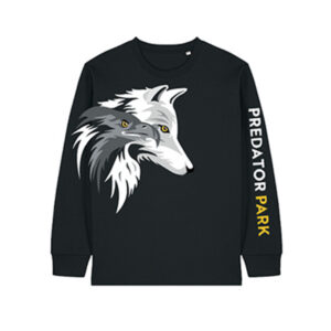 Unisex Predator Park LS Black T-Shirt